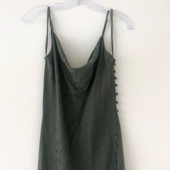 Veronica Beard Womens Chapel Dress Bright Army Green Size 10 NWT - Picture 6 of 11